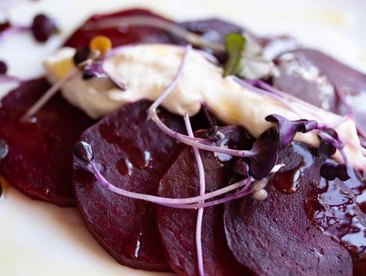 Roasted Beets w/ Horseradish Creme