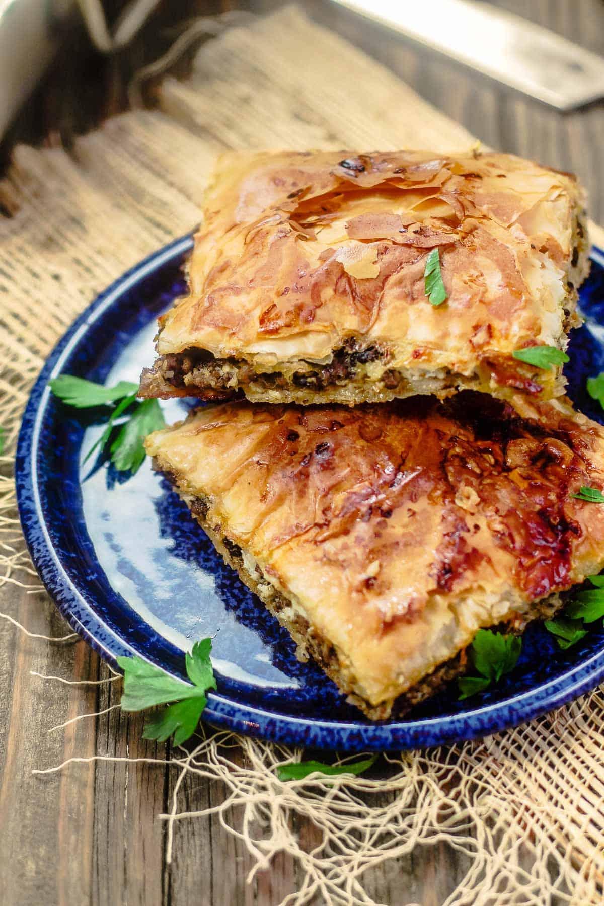 Phyllo Meat Pie (Egyptian Goulash)