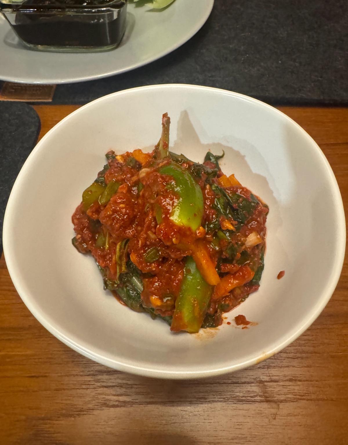 Mustard Greens Kimchi