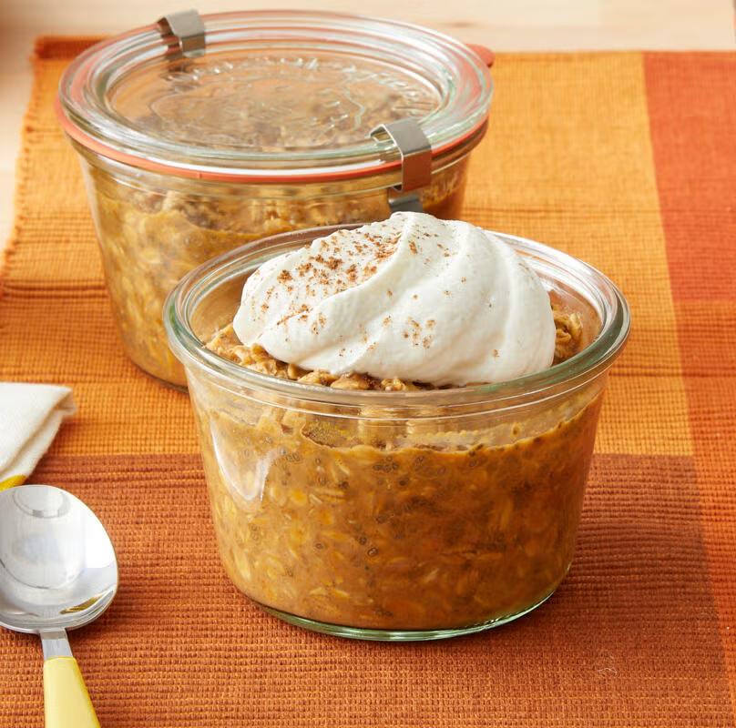 Pumpkin Spice Latte Overnight Oats