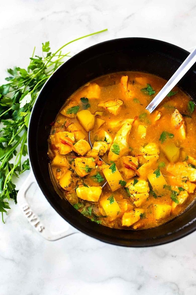 Saffron Fish Stew