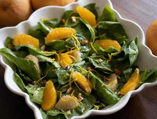 Spinach Salad with Citrus