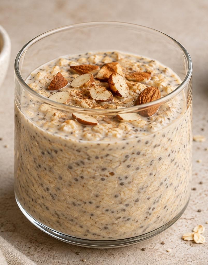 Sticky toffee overnight oats