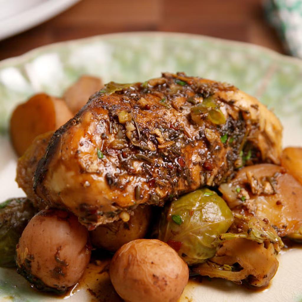 Slow-Cooker Balsamic Chicken