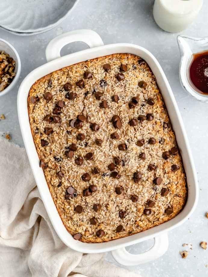 The Best Banana Baked Oatmeal