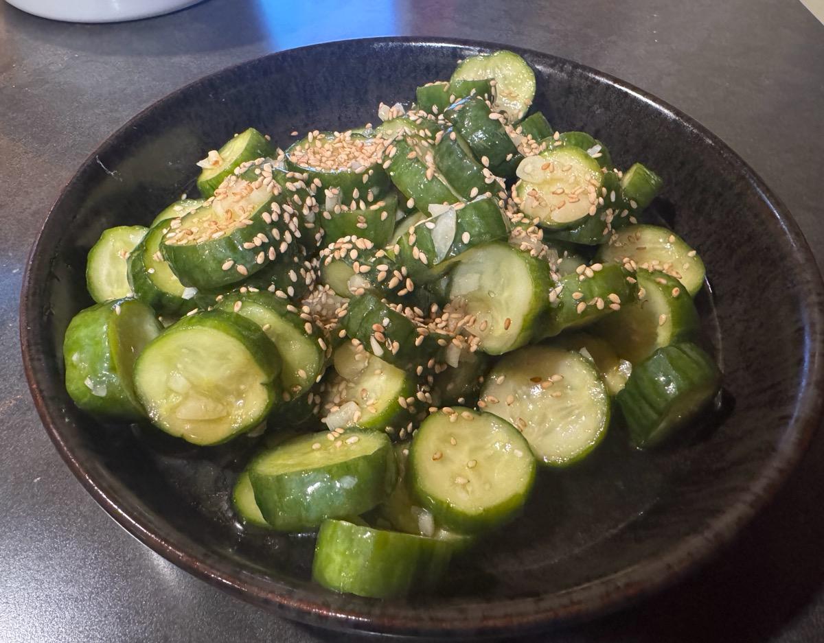 Taiwanese Cucumber Salad