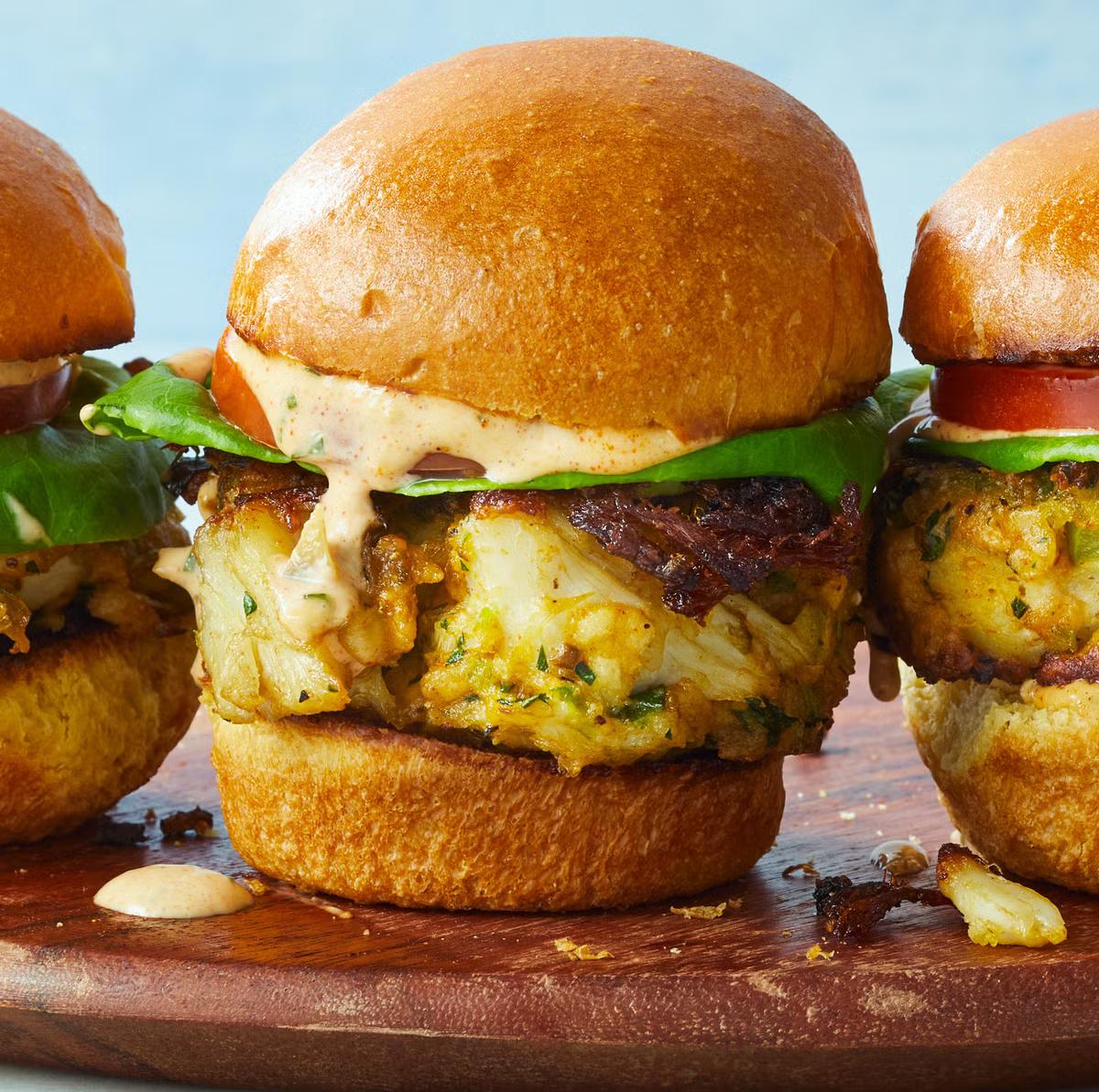Cajun Crab Cake Sliders