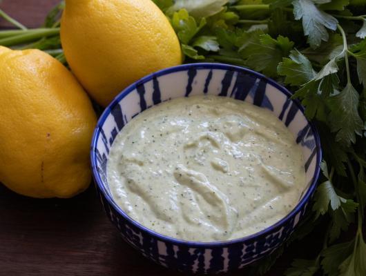 Yogurt Feta Sauce