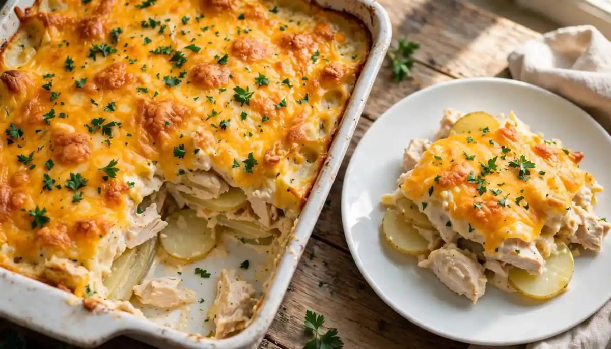 Creamy Chicken and Potato Casserole