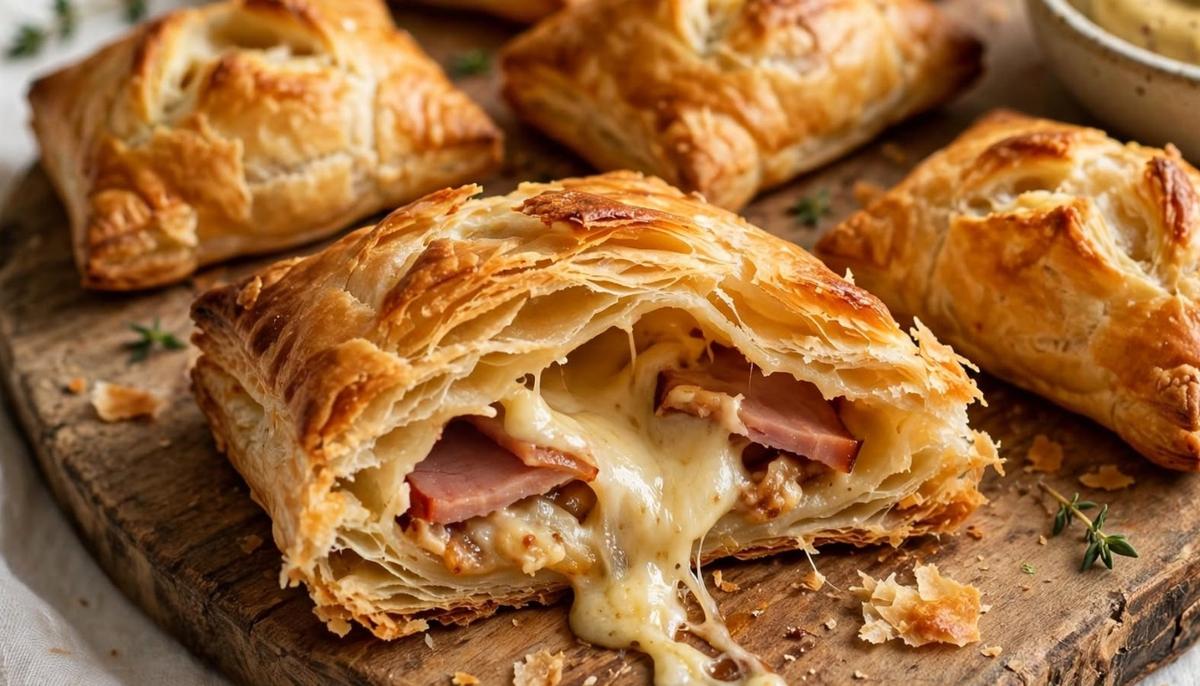 Ham and Cheese Puff Pastry