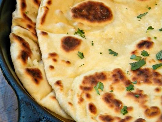 Garlic-Butter Naan