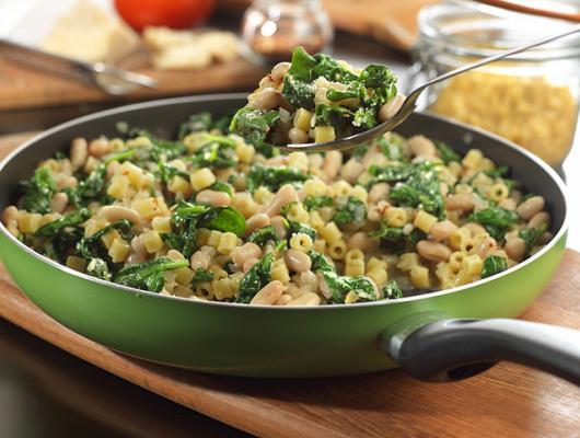 Savory White Beans and Spinach