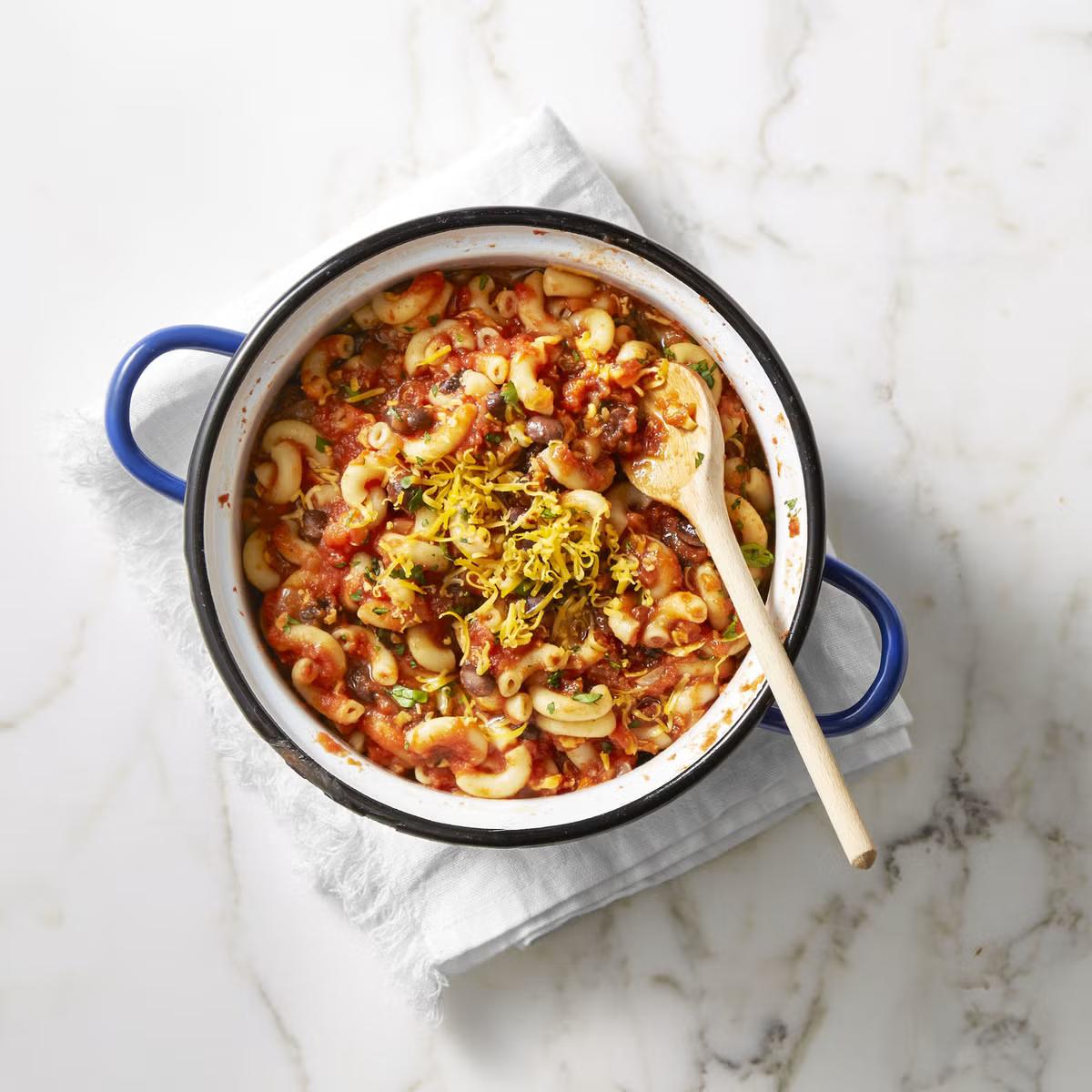 Vegetarian Chili Macaroni