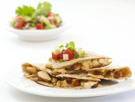 Quick Chicken Quesadillas
