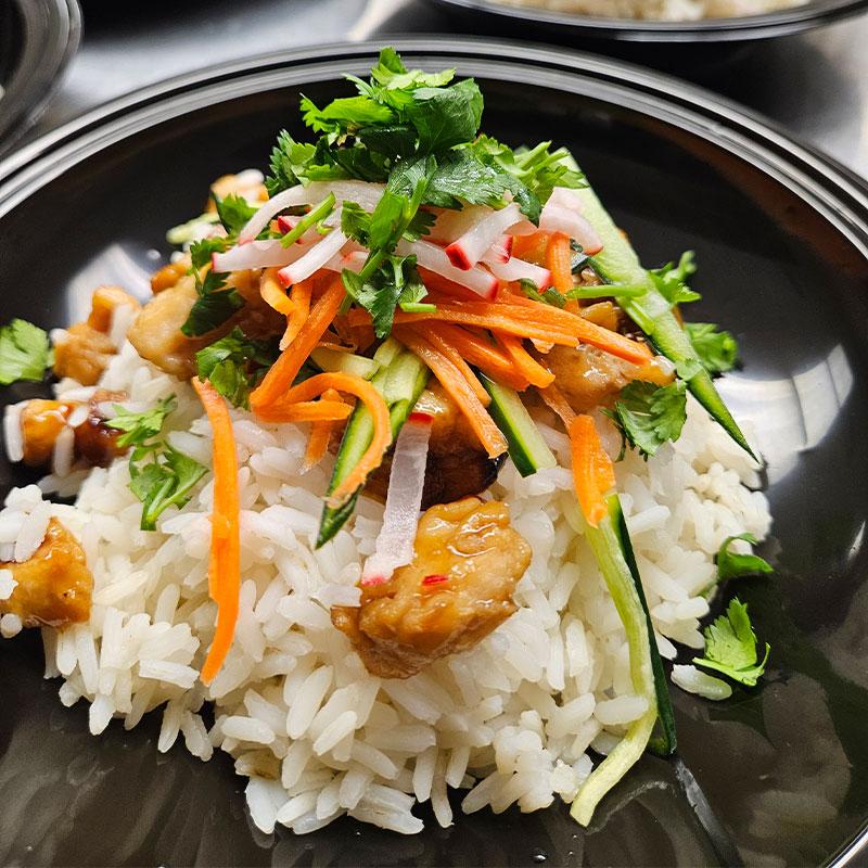 Bahn Mi Chicken and Rice