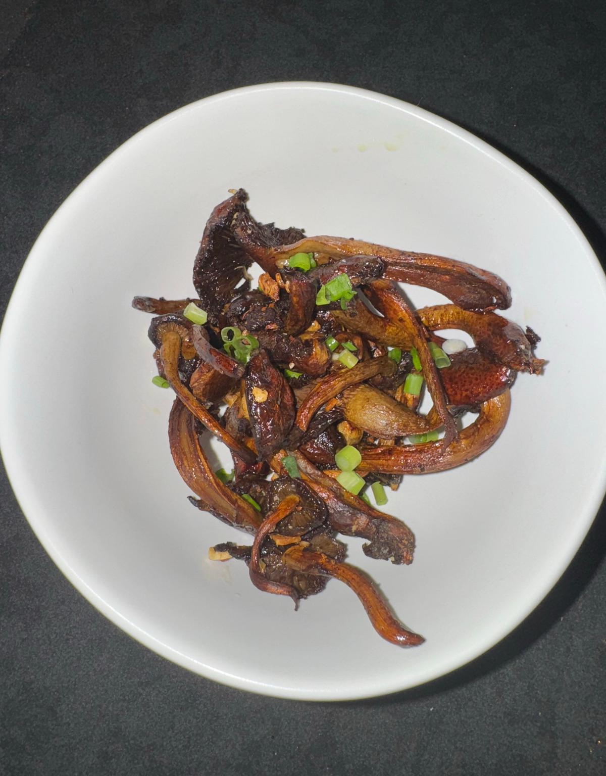 Simply Roasted Chestnut Mushrooms