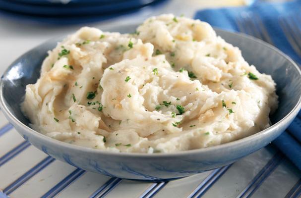 Garlic Low Fat Mashed Potatoes