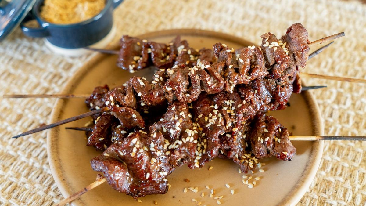 Grilled Hoisin Venison Skewers