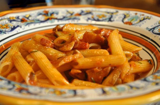 Pasta With Mushrooms