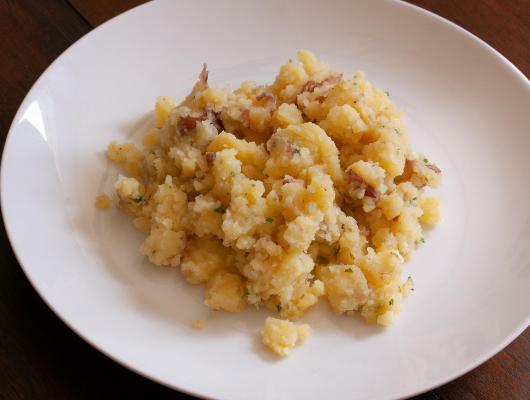 Warm Potatoes with Cilantro and Lime