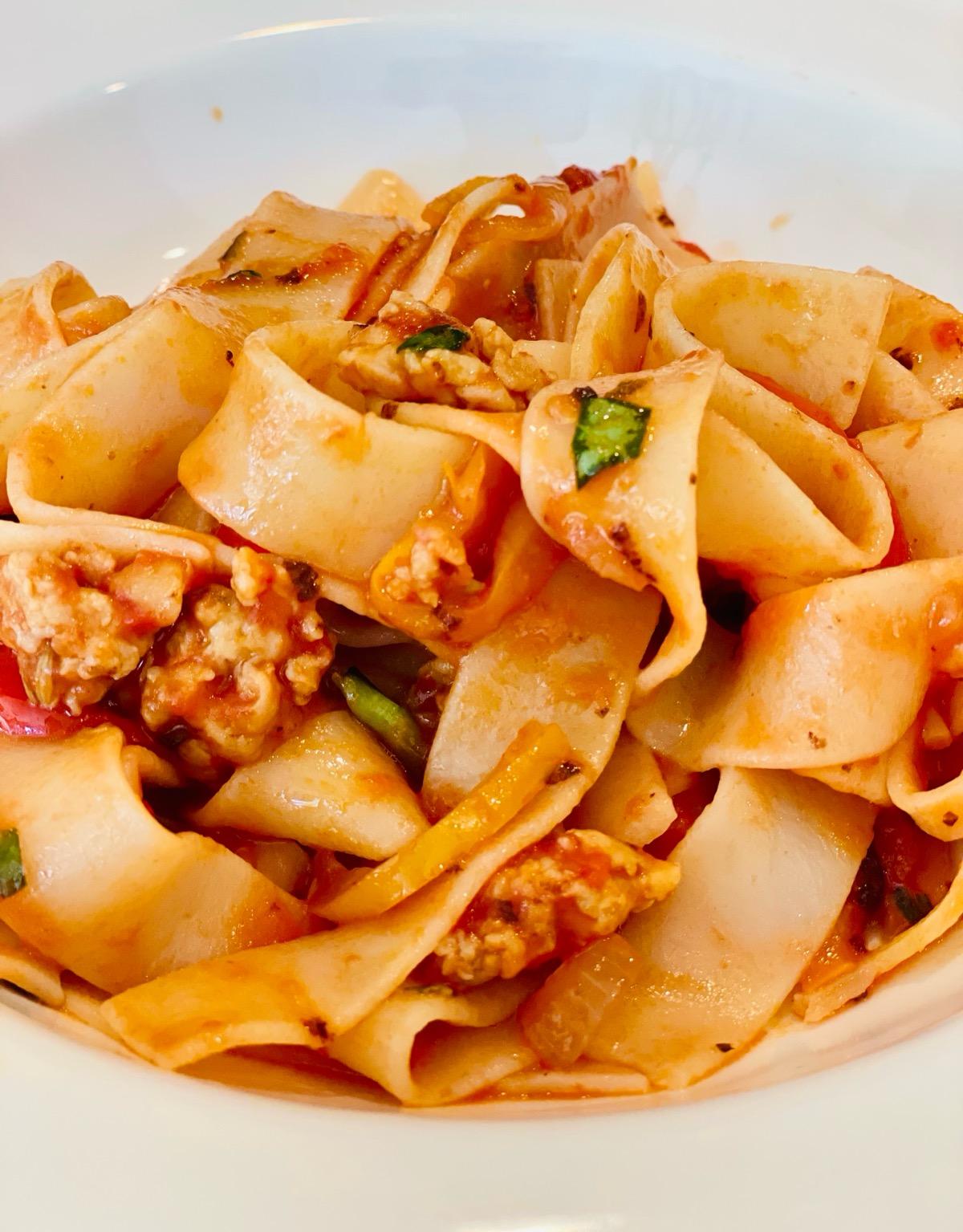 Italian Drunken Noodles
