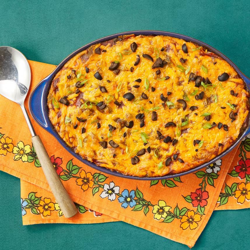 Beef Enchilada Casserole