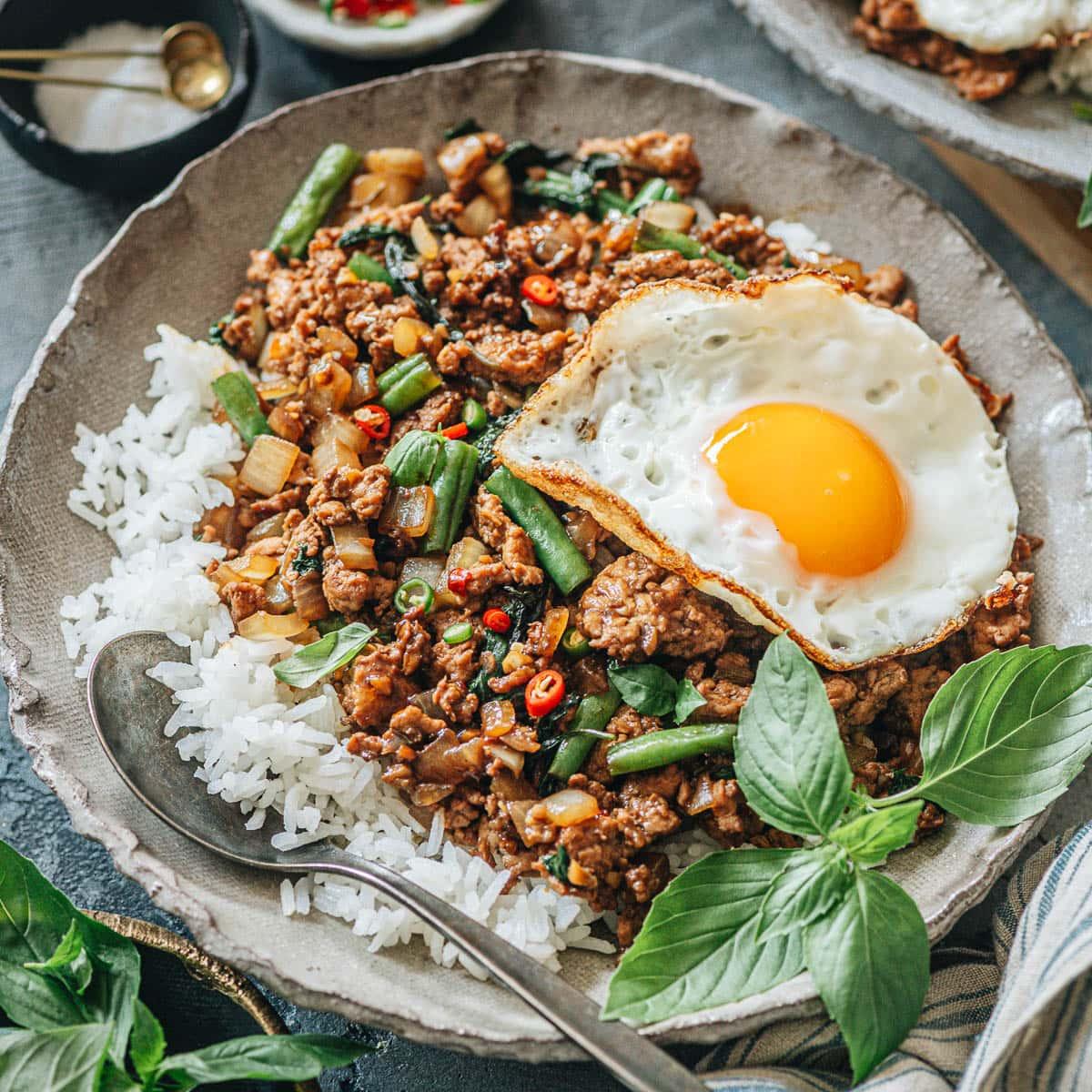 Thai Basil Chicken (Pad Krapow Gai)