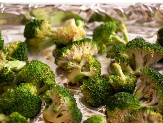 Roasted Broccolis with Thai Chili Soy