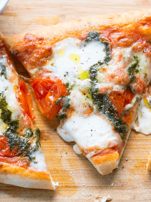 Kale Pesto Pizza