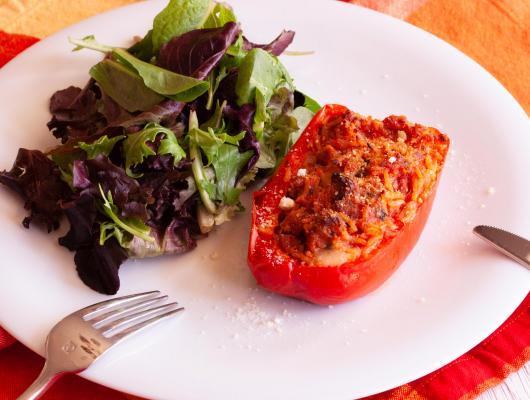 Stuffed  Bell Peppers - Giangi's Style