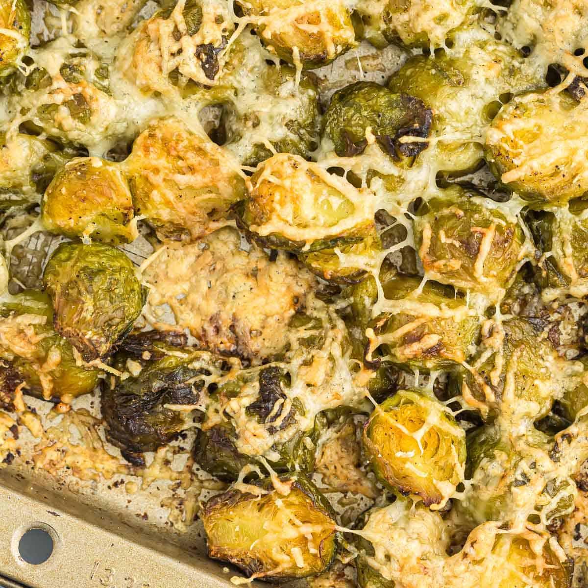 Roasted Frozen Brussel Sprouts