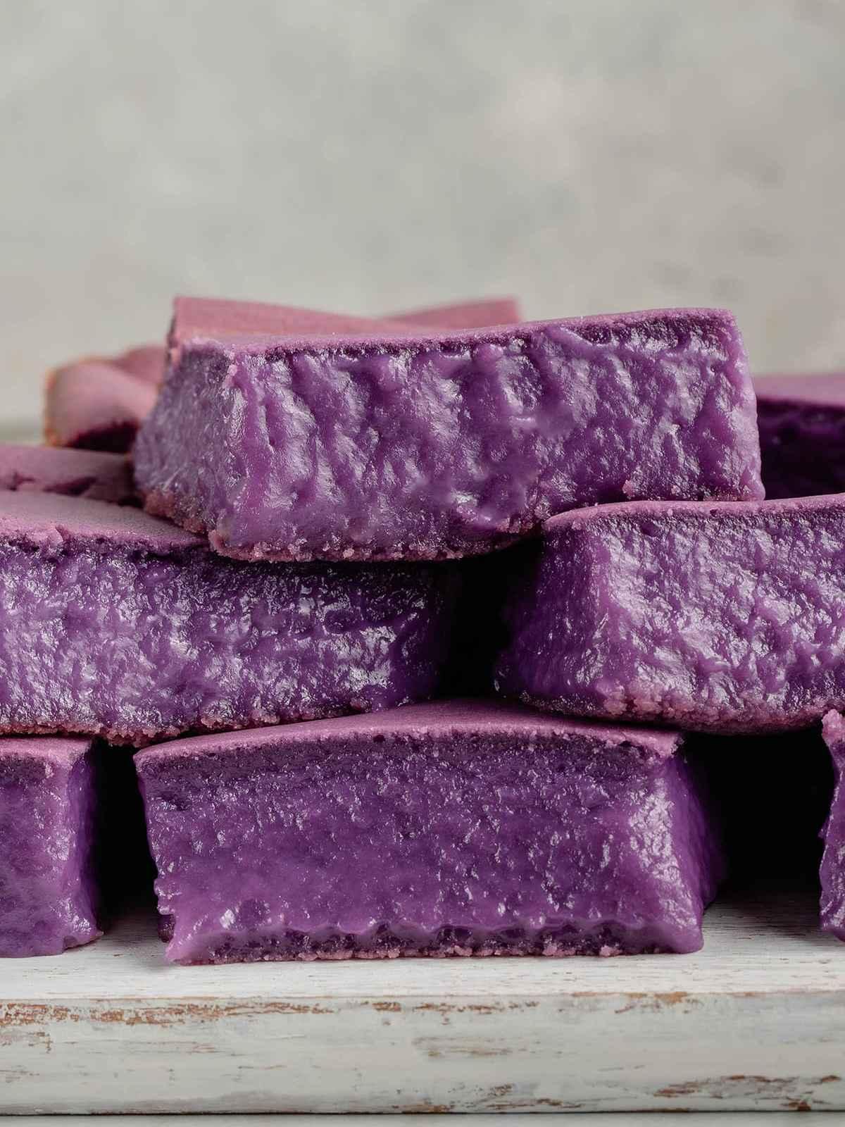 Ube Butter Mochi