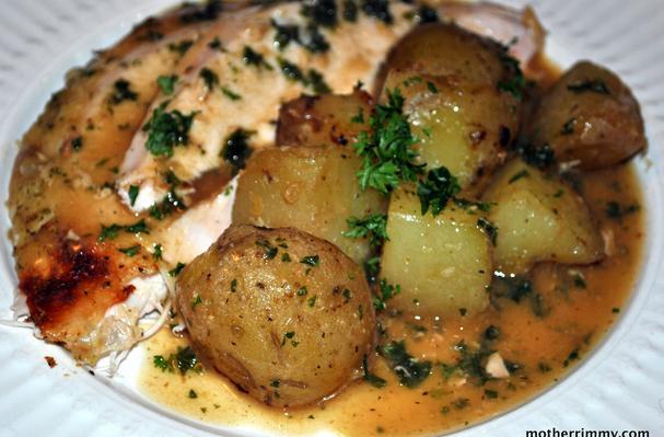 Garlic Roasted Turkey Breast