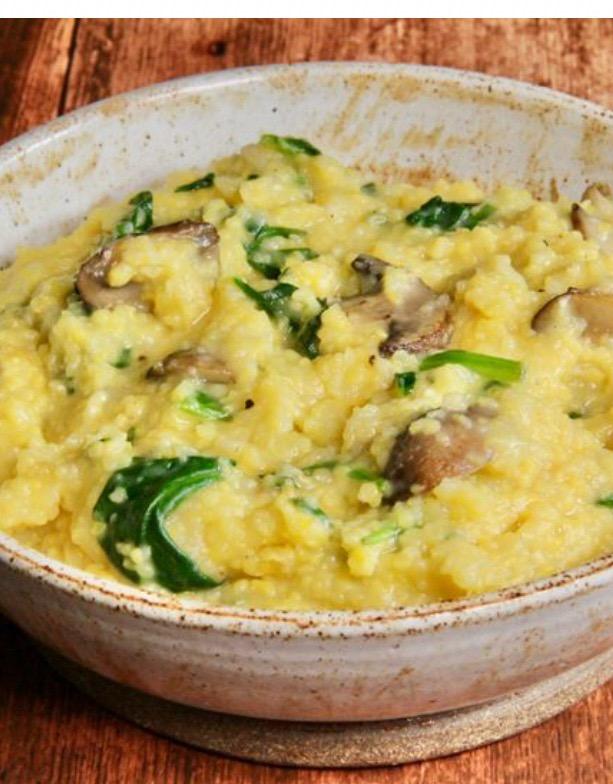 Creamy polenta