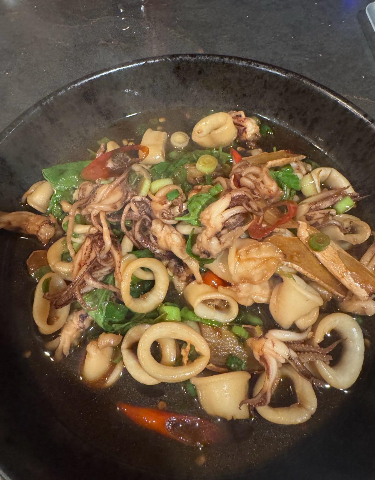 Taiwanese 3 Cup Squid