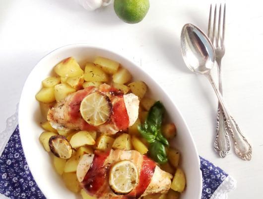 Chicken with Bacon and Herbs