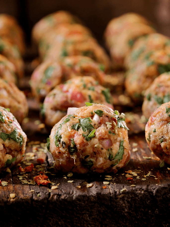 Skinny Greek Turkey Meatballs