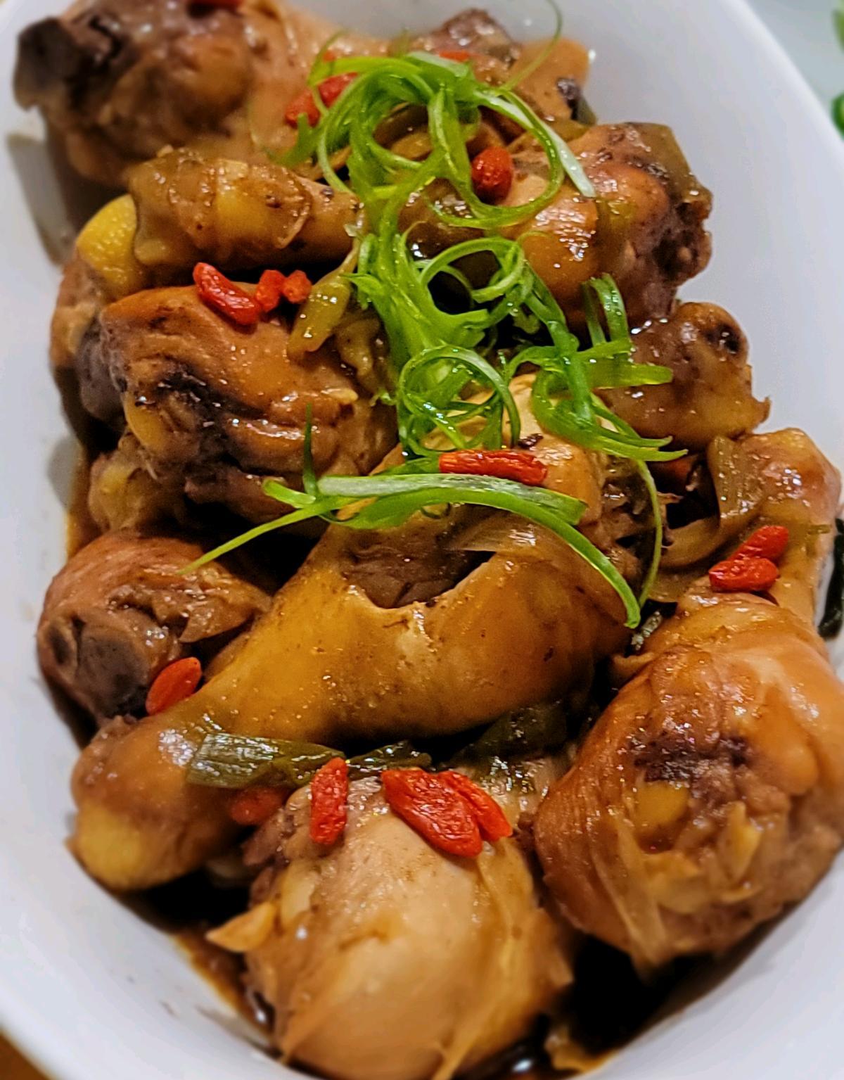 豉油雞 Soy Sauce Chicken in Rice Cooker