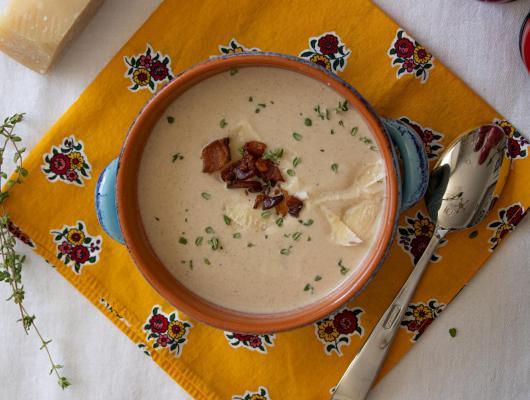 Roasted Cauliflower Soup - Giangi's Kitchen