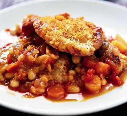 British pork cassoulet