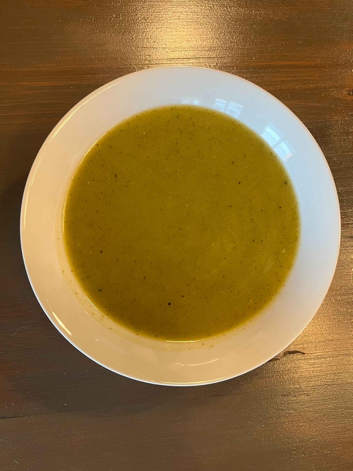 Chilled Zucchini Soup