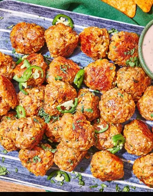 Doritos sausage balls