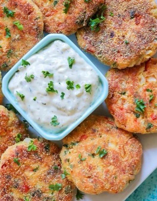 Salmon croquettes
