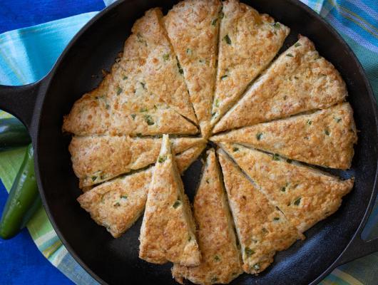 Cheddar Jalapeno Scones