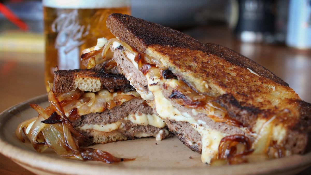 Venison Patty Melt