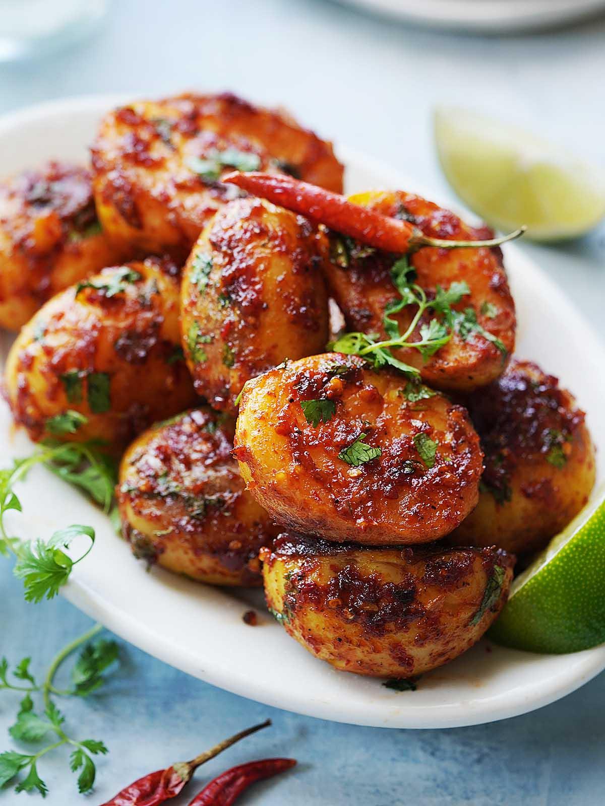 Papas A La Diabla (Spicy Potatoes)