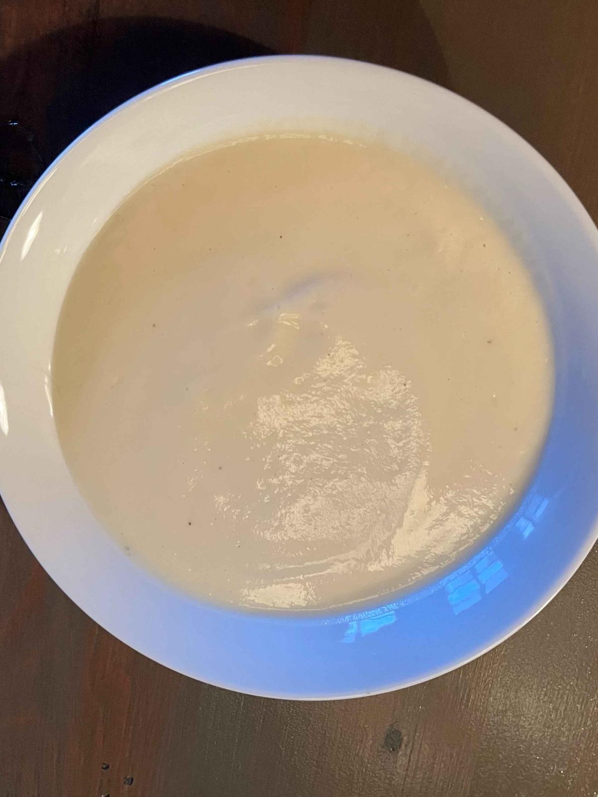 Chilled Kohlrabi Soup