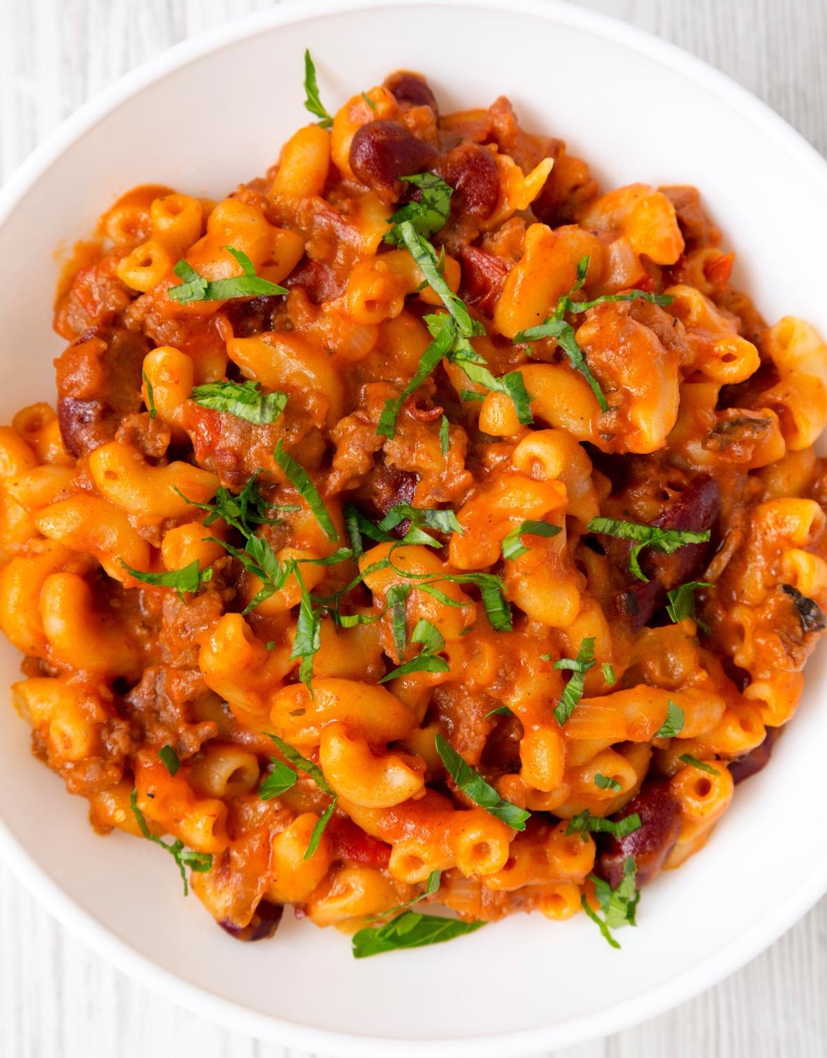 Chili Mac and Cheese