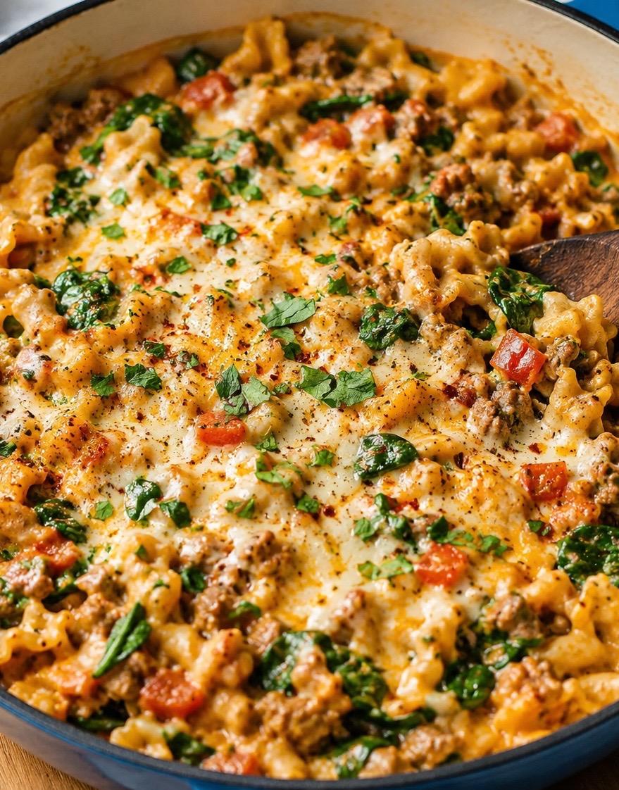 One-pan Taco Mac and Cheese