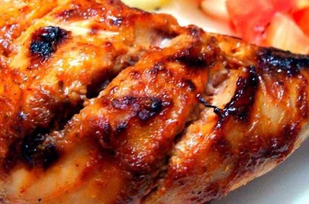 K's Special Grilled Chicken With Tomato Salad